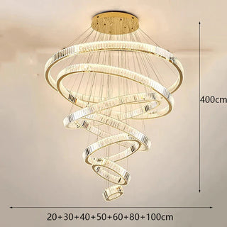 Modern Crystal Pendant Light – Luxury Dining Room Lighting With Remote Control