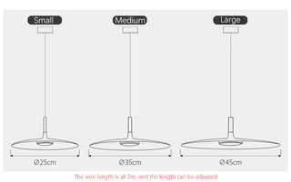 Industrial Metal Pendant Light – Nordic Minimalist LED Hanging Lamp for Kitchen