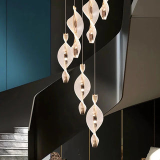 Modern LED Pendant Light – Adjustable Dimmable Ceiling Lamp for Living Room Lighting