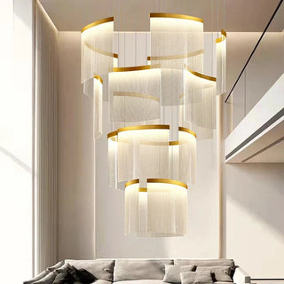 Modern Pendant Light – Alloy LED Pendant Fixture | Living & Dining Room Lamp