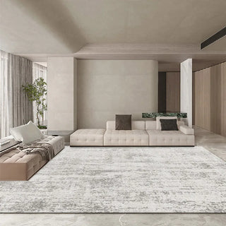 neutral art carpet toscana style designer area rug abstract pattern front view