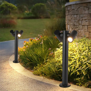 Modern Garden Lamp – Sylvaria Aluminum Outdoor Lamp Post with LED Lighting