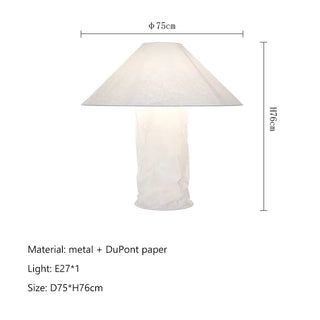 Iron Fabric Floor Lamp – Modern Living Room Lamp with LED Lighting Fixture