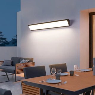 Outdoor Wall Light - Aluminum IP65 Waterproof Exterior Lamp with Warm LED