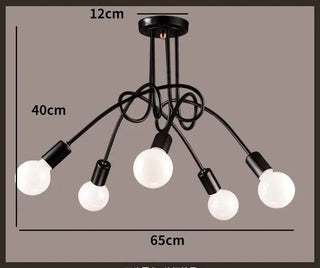 Outdoor Wall Lamp – Waterproof Aged Iron Decorative Exterior Light with E27 Bulb Fixture