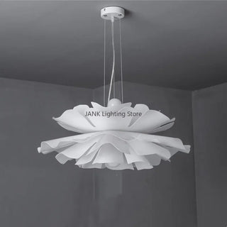 Minimalist Paper Chandelier – Soft White Bedroom Lighting | Lumavera Lighting