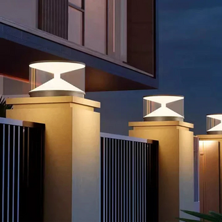 Solar Garden Lamp – Stainless Steel LED Outdoor Solar Light with Long Lasting Battery