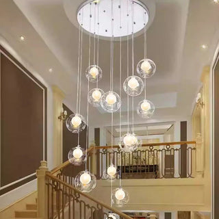 Art Deco Pendant Light – Iron Dining Room Lighting with Adjustable Brightness