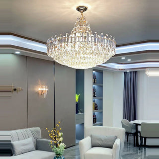 Modern Crystal Chandelier – Luxury Pendant Lighting | Dimmable LED Fixture