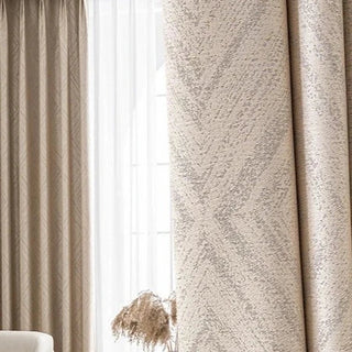 insulated blackout curtain luxury thermal drapes noise reducing floor-length panels side view