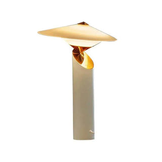 Metal Table Lamp – Classic LED Desk Lamp with Soft Warm Lighting for Bedroom