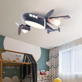 Bamboo Ceiling Light – Natural Kids Ceiling Lamp with LED Warm Ambient Lighting