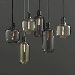 Stained Glass Pendant Light – Modern Pendant Lamp | Soft Diffused Lighting