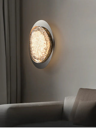 Art Deco Wall Lamp – Acrylic Wall Sconce with Dimmable LED Soft Warm Lighting