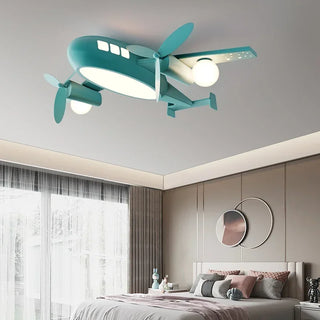 Bamboo Ceiling Light – Natural Kids Ceiling Lamp with LED Warm Ambient Lighting
