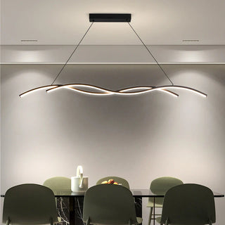 Modern LED Pendant Light – Minimalist Metal Pendant Lamp with Adjustable Lighting