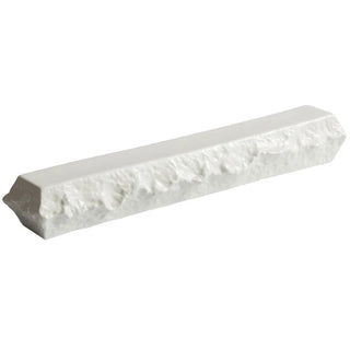 ceramic sushi plate earthworks handcrafted porcelain dining ware elegant rectangular tray front view