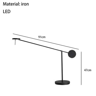 Black Metal Wall Light – Modern Wall Sconce with LED for Bedroom & Office