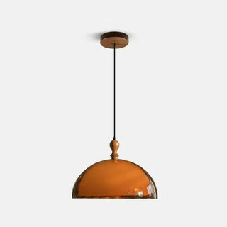 Brown Acrylic Pendant Light – Modern Dining Room Chandelier With Warm Ambient Lighting