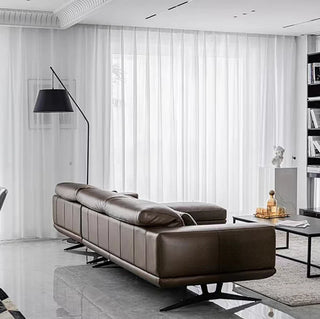 light white sheer curtain tulle panels voile fabric drapes product view