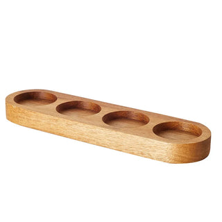 japanese seasoning jar glass wooden lid eco-friendly spice storage set side view