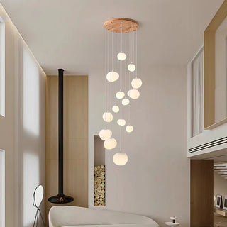 Modern Alloy Chandelier – Gold Finish Ceiling Light With Integrated LED Lights