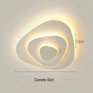 Contemporary Ceiling Light – Adjustable LED Living Room Lamp by Lumavera