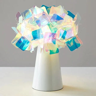 Contemporary Night Light – Stylish Kids Lighting With Flower Pattern Lamp