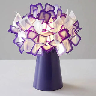 Contemporary Night Light – Stylish Kids Lighting With Flower Pattern Lamp