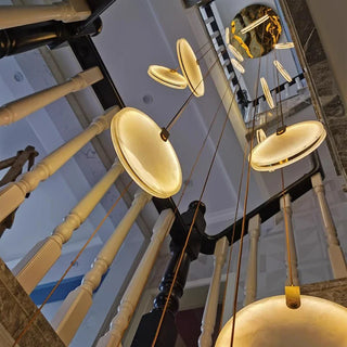 Suspension LED acrylique – Luminaire suspendu moderne pour éclairage de salon