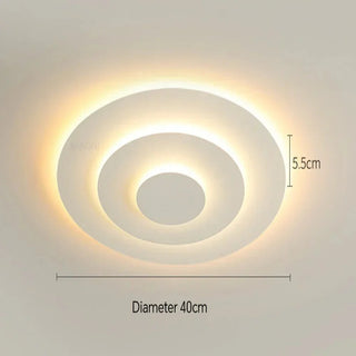 Contemporary Ceiling Light – Adjustable LED Living Room Lamp by Lumavera