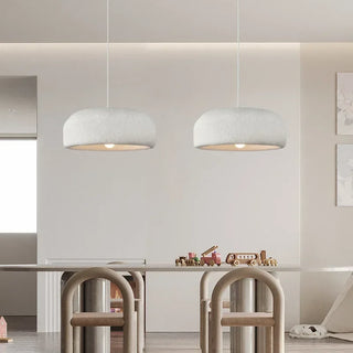 Minimalist LED Pendant Light – Durable Polymer Lamp With Soft Ambient Light