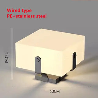 Solar Garden Light – Stainless Steel Lamp | Outdoor Solar Light | Easy Install