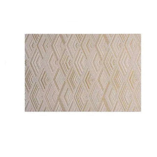 heat insulation placemats woven plain weave non slip table protectors set lifestyle view
