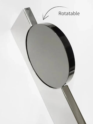 Stainless Steel Wall Light – Minimalist Bedroom Lamp with Built-In LED Module
