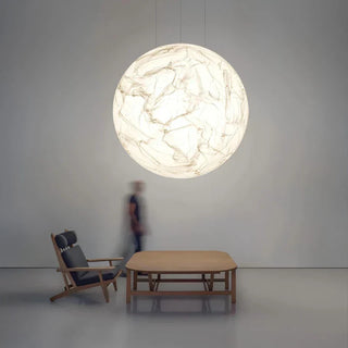 White Metal Pendant Light – Modern Kids Room Fixture | Energy Efficient LED Lamp