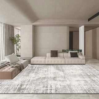 toscana art carpet designer rug mediterranean colors abstract design front view