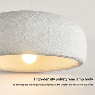 Minimalist LED Pendant Light – Durable Polymer Lamp With Soft Ambient Light