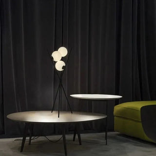 Floor Lamp – Modern Energy Efficient Lighting with Transparent Glass Balls
