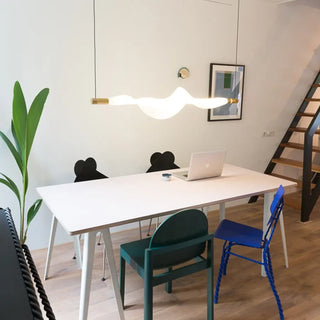 LED Pendant Lamp – Modern Pendant Light with Adjustable Warm Ambient Lighting