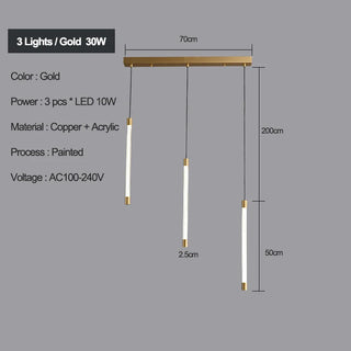 Copper Staircase Chandelier – Polished Copper Lighting with LED Flush Mount for Villas & Hotels