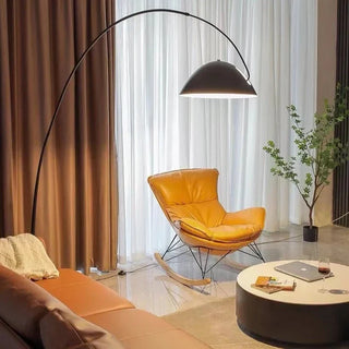 Fishing LED floor lamp side – metal modern standing fixture