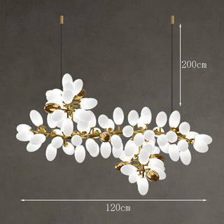 Modern LED Pendant Light – Stylish Alloy Hanging Lamp for Living Room Lighting