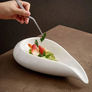 ceramic bowl earthworks handcrafted artisan dish elegant dining tableware close-up