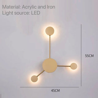 Black Iron Wall Light – Modern LED Wall Lamp With Sleek Black Metal Sconce