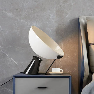 Archi metal glass lamp front — modern LED design