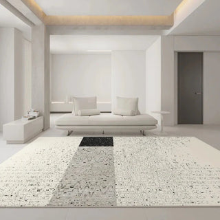 designer carpet rug abstract carpet design non slip quick drying polyester close-up