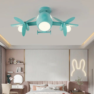 Bamboo Ceiling Light – Natural Kids Ceiling Lamp with LED Warm Ambient Lighting