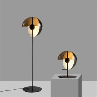 Stained Glass Floor Lamp – Post Modern Metal LED Lighting for Living Room Ambiance