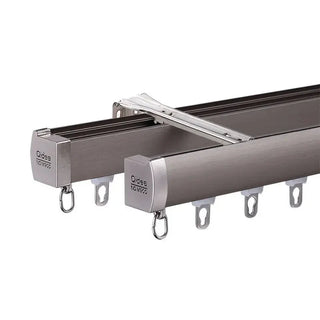 invisible curtain track premium aluminium rail silencing strip modern natural view